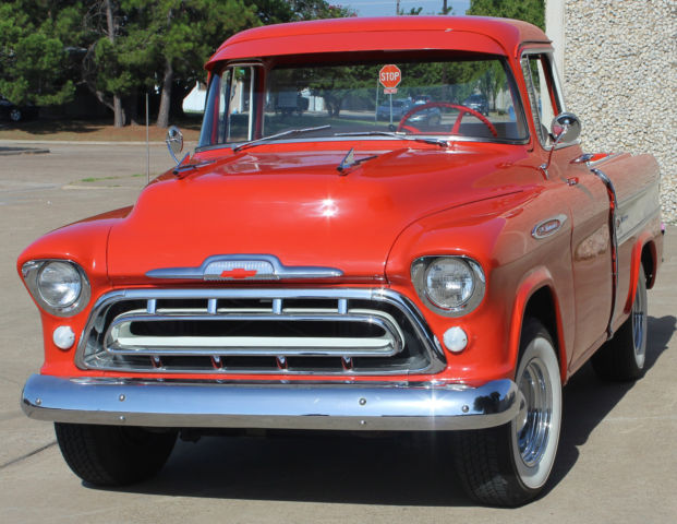 19570000 Red Chevrolet Other Pickups Pickup Truck
