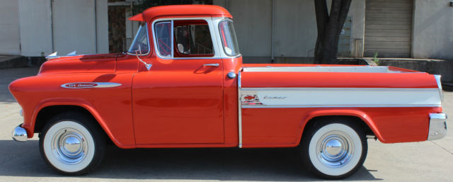 19570000 Red Chevrolet Other Pickups Pickup Truck