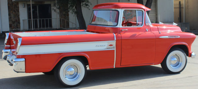19570000 Red Chevrolet Other Pickups Pickup Truck