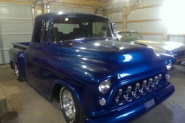 1957 Blue Chevrolet Other Pickups Standard Cab Pickup
