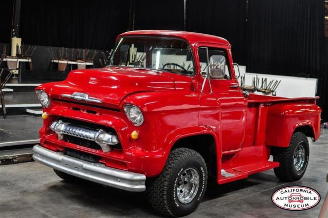 1957 Red Chevrolet COE --