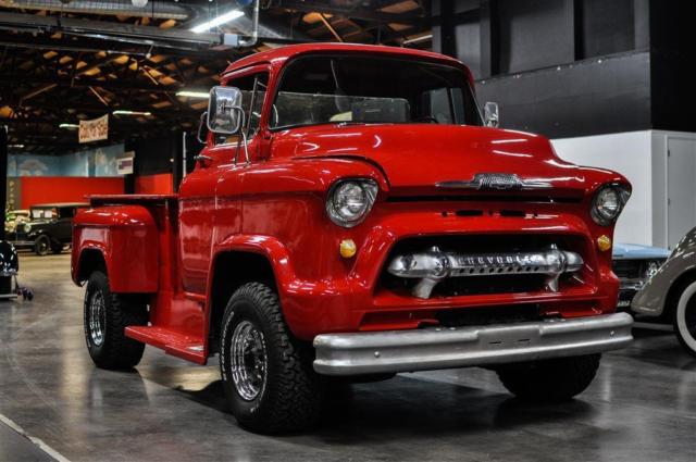 1957 Red Chevrolet COE --