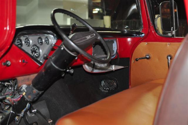 1957 Red Chevrolet COE --