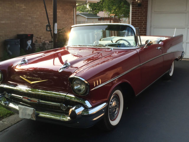 1957 Metador Red Chevrolet Bel Air/150/210