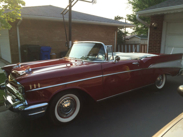 1957 Metador Red Chevrolet Bel Air/150/210