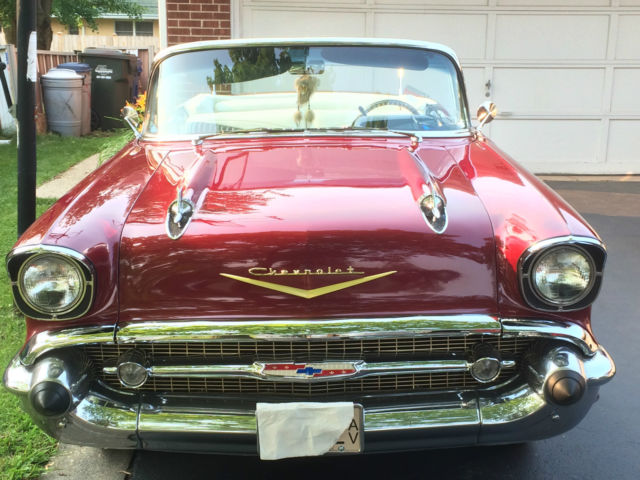 1957 Metador Red Chevrolet Bel Air/150/210