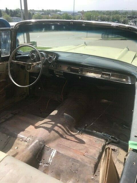 1957 Yellow Chevrolet Bel Air/150/210 Convertible