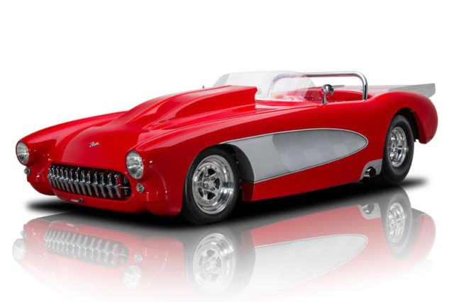 1957 Red Chevrolet Corvette Roadster