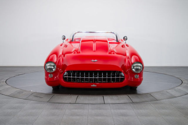 1957 Red Chevrolet Corvette Roadster