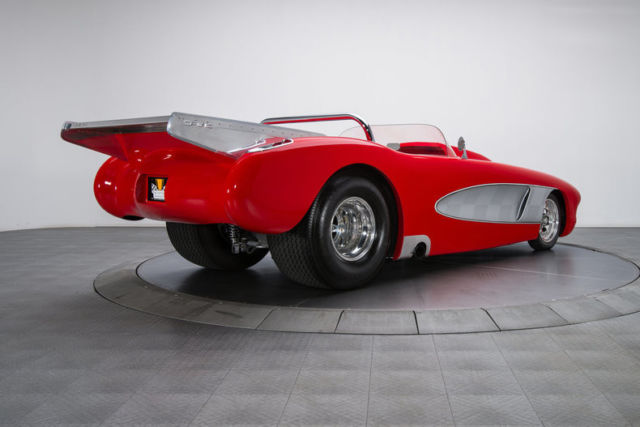 1957 Red Chevrolet Corvette Roadster