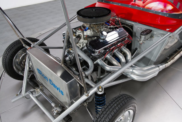 1957 Red Chevrolet Corvette Roadster