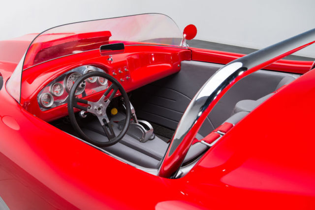 1957 Red Chevrolet Corvette Roadster