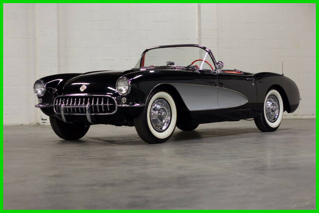 1957 Black Chevrolet Corvette