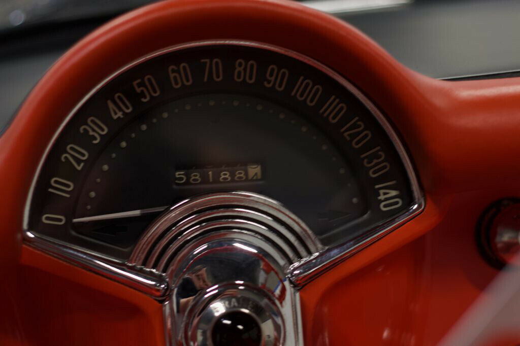 1957 Black Chevrolet Corvette