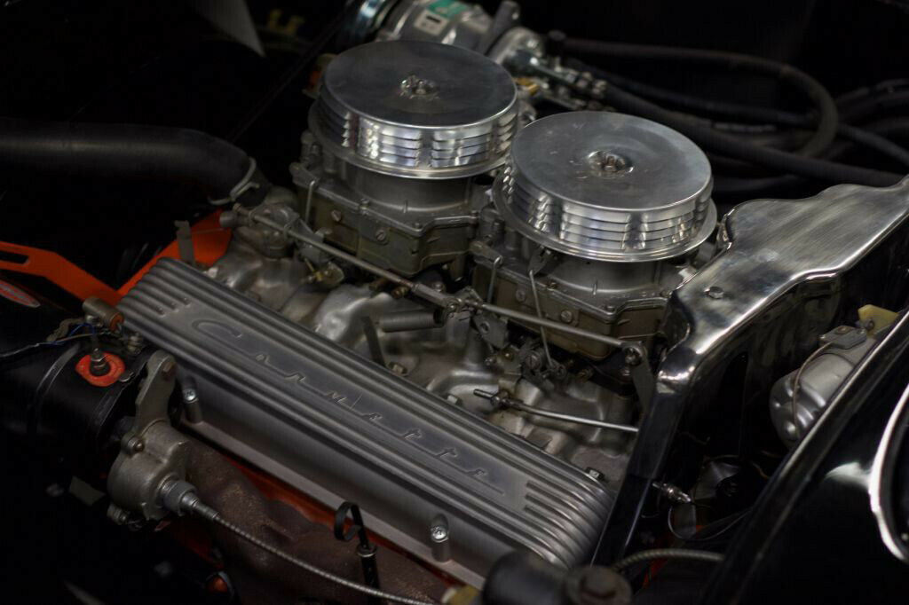 1957 Black Chevrolet Corvette