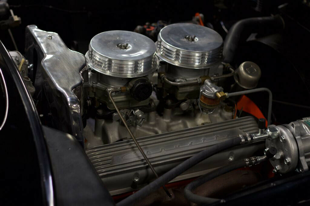 1957 Black Chevrolet Corvette