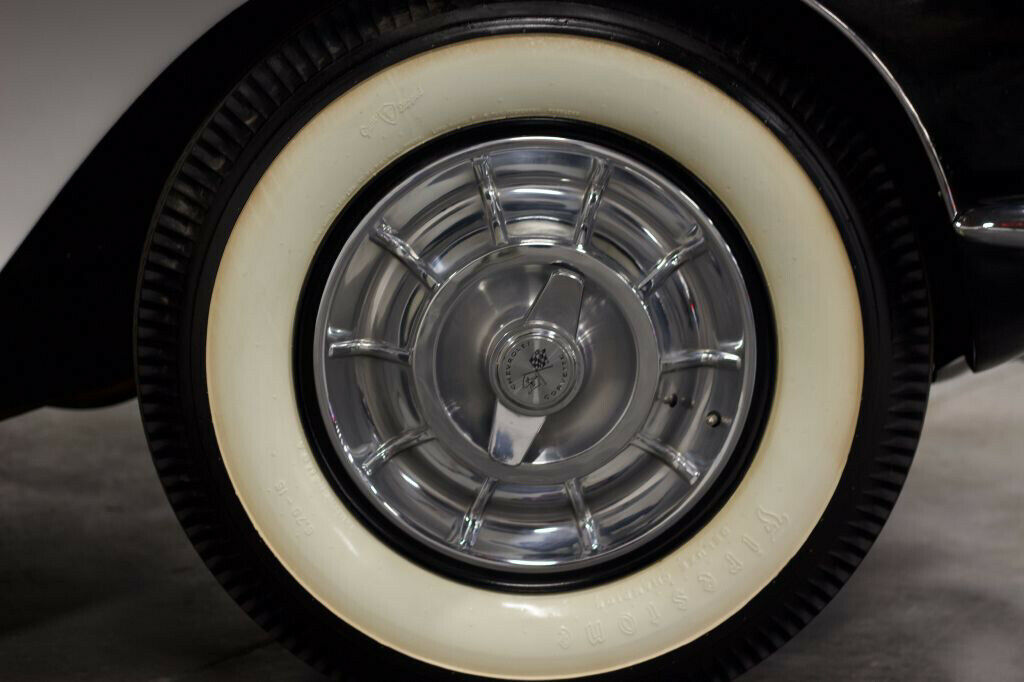 1957 Black Chevrolet Corvette