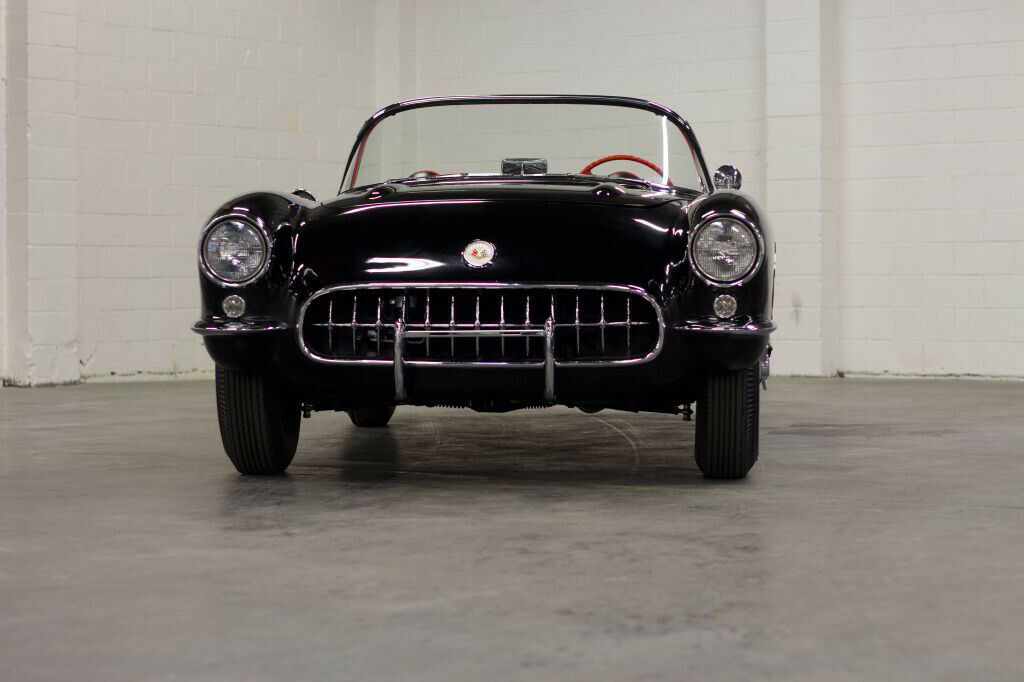 1957 Black Chevrolet Corvette