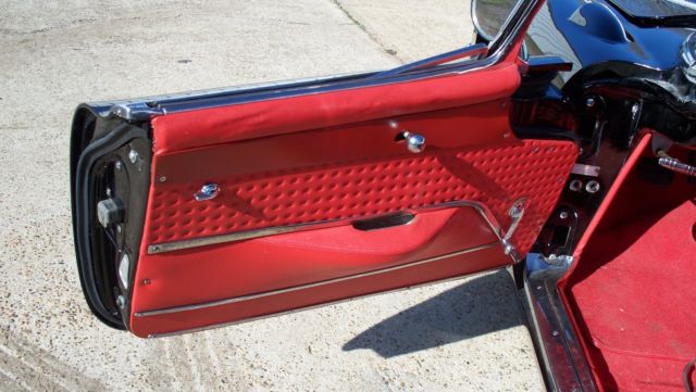 1957 Black Chevrolet Corvette Convertible