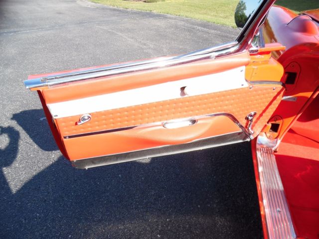 1957 Red Chevrolet Corvette Convertible