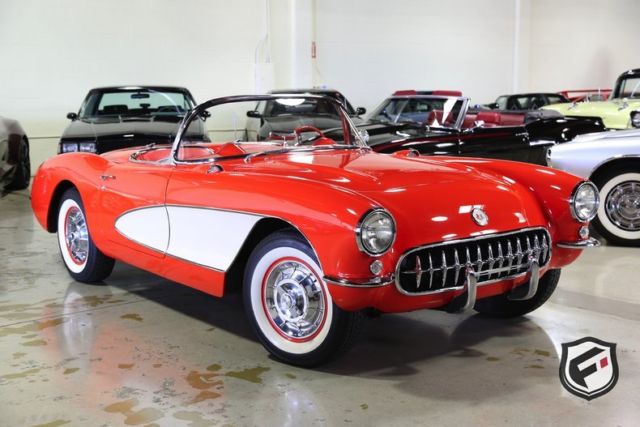 1957 Red Chevrolet Corvette
