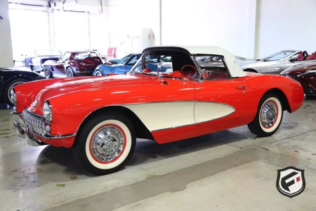 1957 Red Chevrolet Corvette