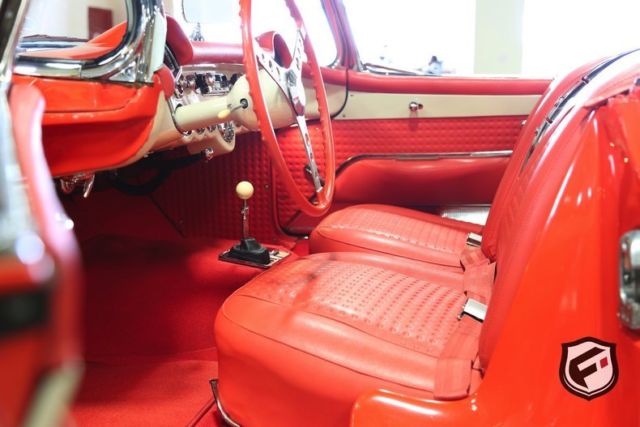 1957 Red Chevrolet Corvette
