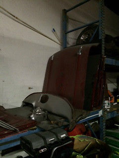 1957 forest green Chevrolet del ray U/K