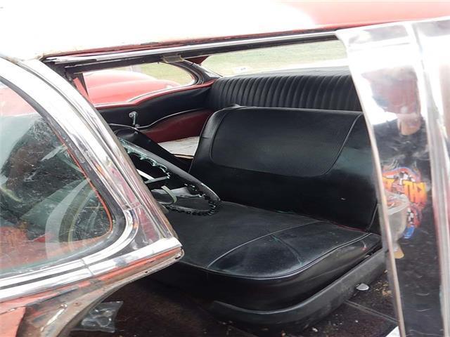 1957 Red Chevrolet hard top --