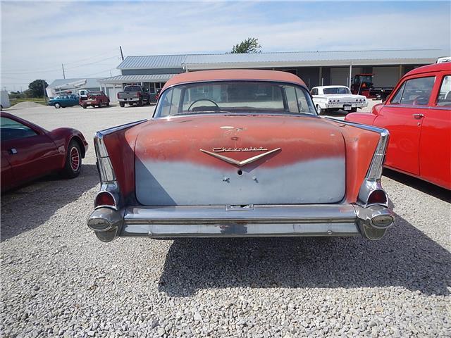 1957 Red Chevrolet hard top --