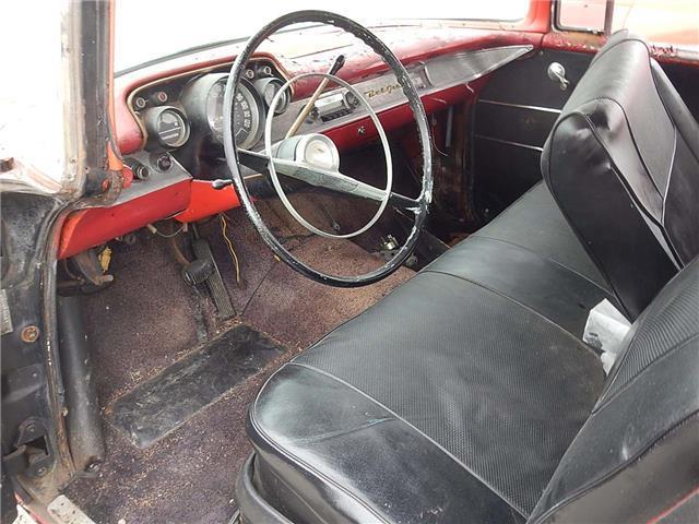 1957 Red Chevrolet hard top --