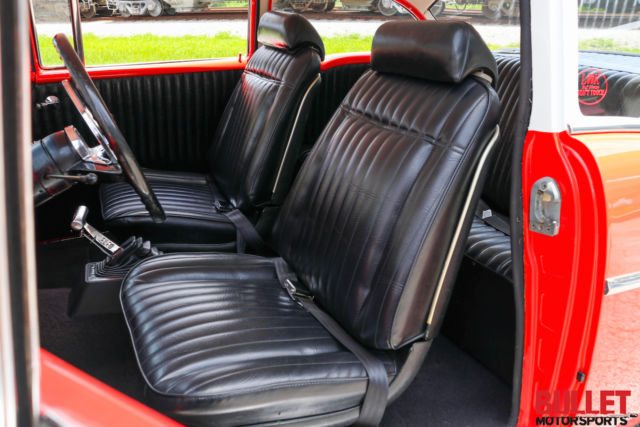 1957 Red Chevrolet Bel Air/150/210 Coupe