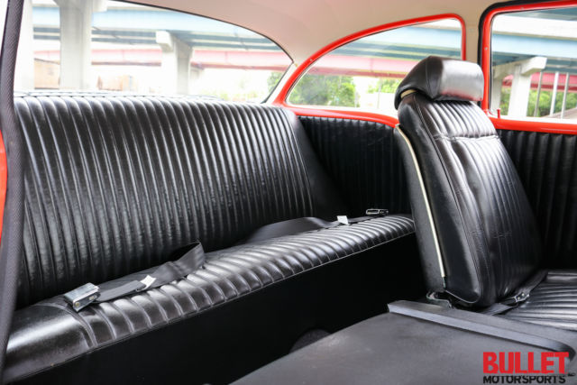 1957 Red Chevrolet Bel Air/150/210 Coupe