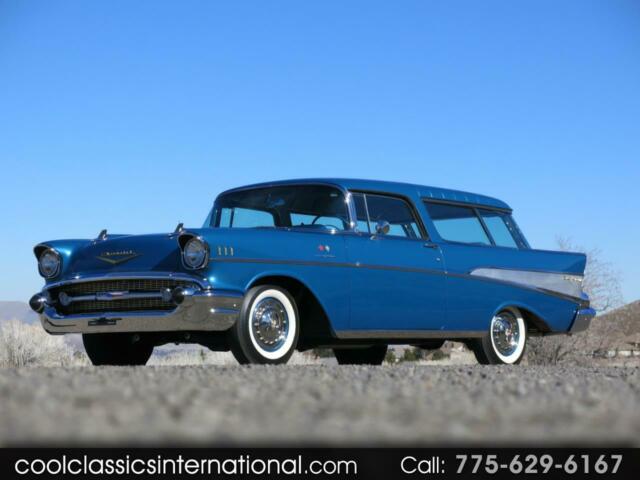 1957 Turquoise Chevrolet Nomad Wagon