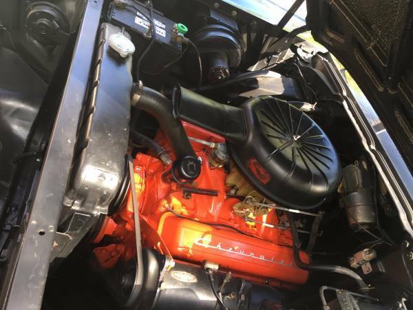 1957 Black Chevrolet Bel Air/150/210