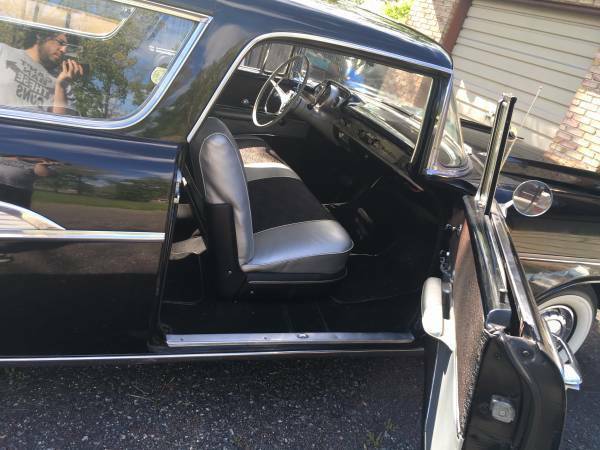 1957 Black Chevrolet Bel Air/150/210