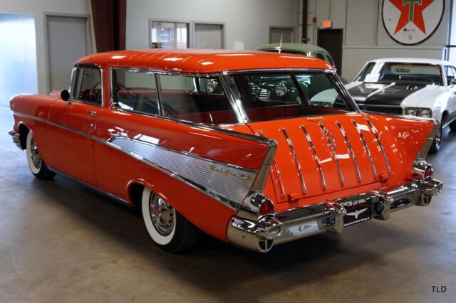 1957 Red Chevrolet Nomad Wagon