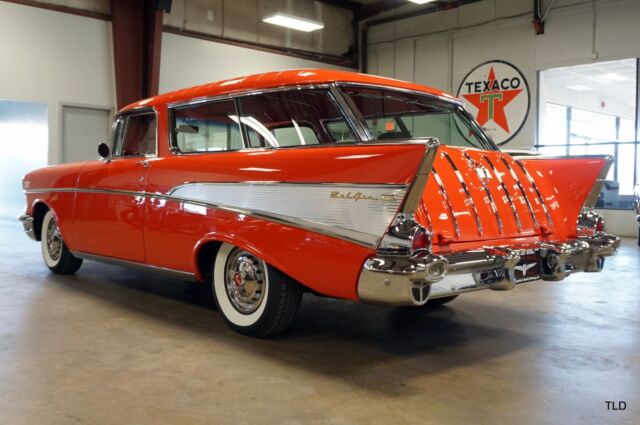 1957 Red Chevrolet Nomad Wagon