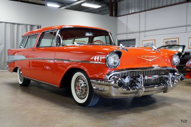 1957 Red Chevrolet Nomad Wagon
