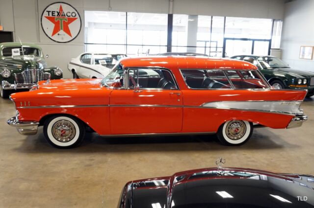 1957 Red Chevrolet Nomad Wagon