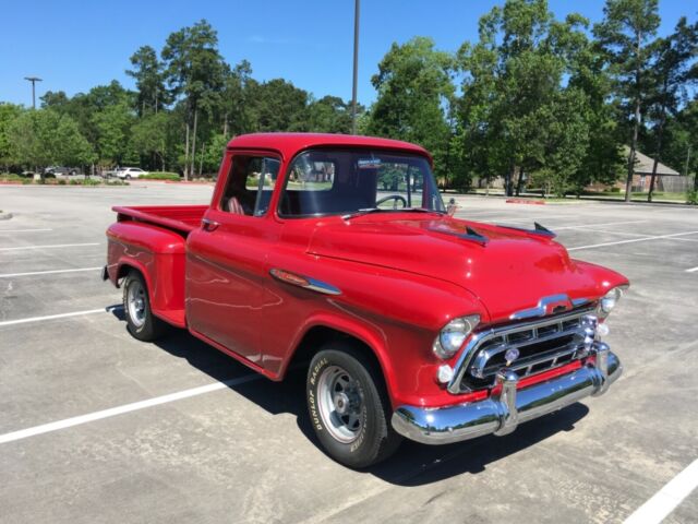 1957 Red Chevrolet Pickup Pickup