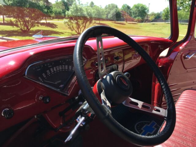1957 Red Chevrolet Pickup Pickup