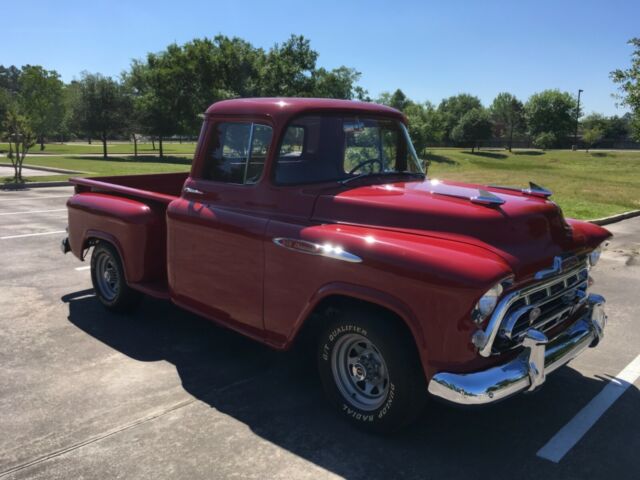 1957 Red Chevrolet Pickup Pickup