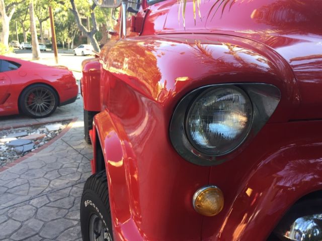 1957 Red Chevrolet Other Pickups Pickup