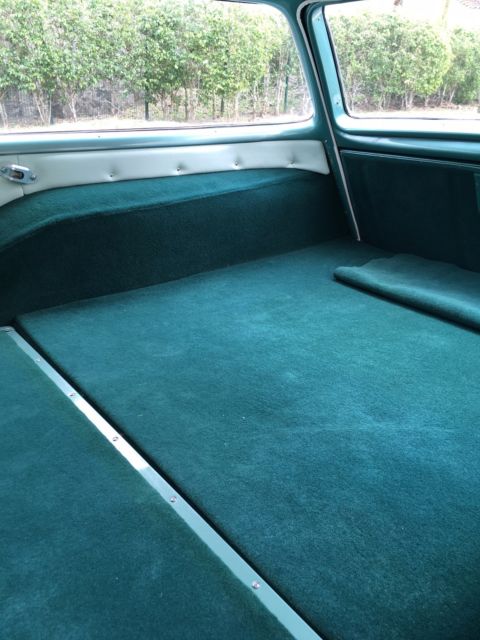 1957 Green Chevrolet Bel Air/150/210 Wagon