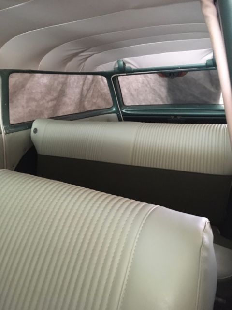 1957 Green Chevrolet Bel Air/150/210 Wagon