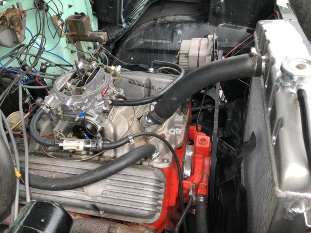 1957 Green Chevrolet Bel Air/150/210 Coupe