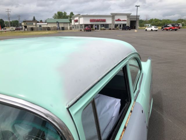 1957 Green Chevrolet Bel Air/150/210 Coupe