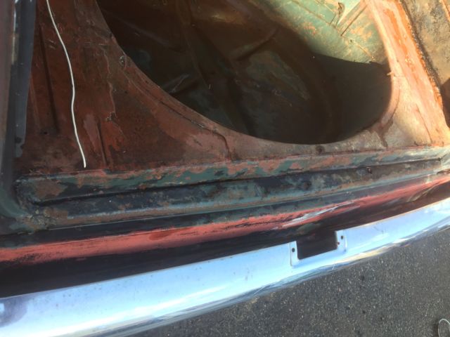 1957 Green red primer Chevrolet Bel Air/150/210 Wagon