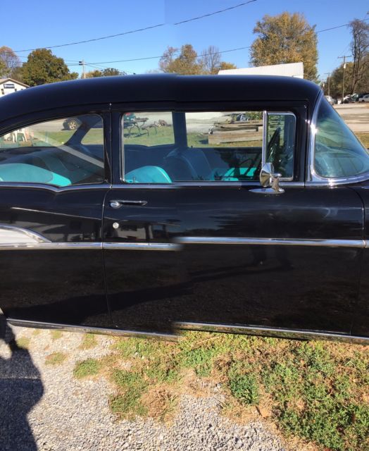 1957 Black Chevrolet Bel Air/150/210 Coupe